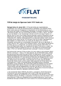 FXFlat Sponsor VVV Venlo Pressemitteilung.pdf