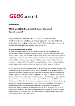 Presseinformation GEOSummit 2012.pdf