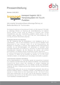 2013-05-28_PM_dbh_transport_logistic_2013_advantage_delivery_touch.pdf