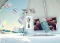 V-Commerce Metaverse mit Kosmetik- und Körperpflegeprodukte