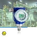 The new AFRISO DMU 14 DG/FG Ex pressure transducer was developed for pressure measurement with high measuring accuracy and long-term stability and is ideal for applications in the process industry / Photograph: AFRISO