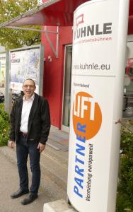 Harald Kuhnle, Geschäftsführer der Kuhnle GmbH Arbeitsbühnen, Fellbach