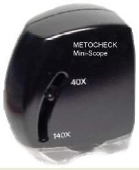 METOCHECK MiniScope USB-Digital-Mikroskop mit 40 / 140facher Vergrößerung