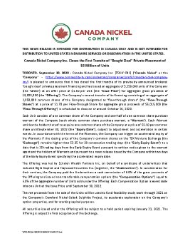 01102020_EN_CNC_Private Placement Closing.pdf