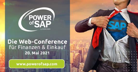 Power of SAP - Die Web-Conference am 20. Mai 2021!