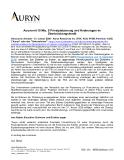 [PDF] Pressemitteilung: Auryn mit 10 Mio. $ Privatplatzierung und Änderungen im Überbrückungskredit
