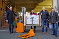 Die STILL Niederlassung Dortmund übergibt ihr 