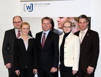 Frank Ackermann, Natalia Schulz, Florian A. Gloßner, Kathrin Kammler und Yann-Aretin Eggert (von links) Frank Ackermann, Natalia Schulz, Florian A. Gloßner, Kathrin Kammler und Yann-Aretin Eggert (von links)