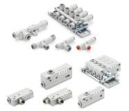 Der neue Vakuumerzeuger der Serie ZH als Kompaktversion mit eingebautem Schalldämpfer sorgt dank kleinerer Gehäusegröße, mehr Leistung und flexiblen Montagemöglichkeiten für noch mehr Prozesssicherheit und Effizienz / Foto: SMC Deutschland GmbH