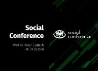 Social Conference 2020: diva-e war dabei