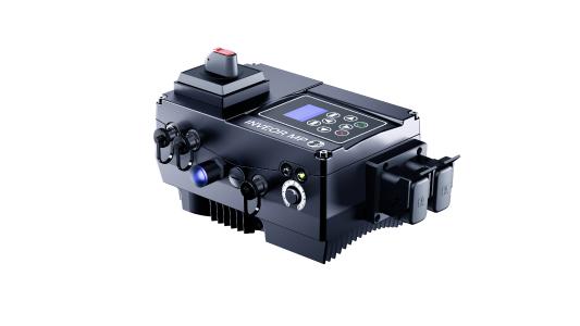 Figure 2: INVEOR MP Modular with Harting plug and main switch
