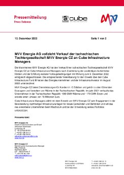 2022-12-09 MVV Energie AG vollzieht Verkauf der tschechischen Tochtergesellschaft MVV Energie CZ.pdf