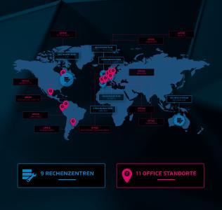 Hornetsecurity Standorte und Rechenzentren