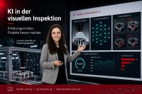 KI in der visuellen Inspektion: Die Visualisierung zum Vortrag von Madlyn Götz zeigt, wie Machine Learning bei der automatisierten Defekterkennung eingesetzt werden kann – vorausgesetzt, Bilddaten, Bewertungskriterien und Prozessverständnis stimmen.