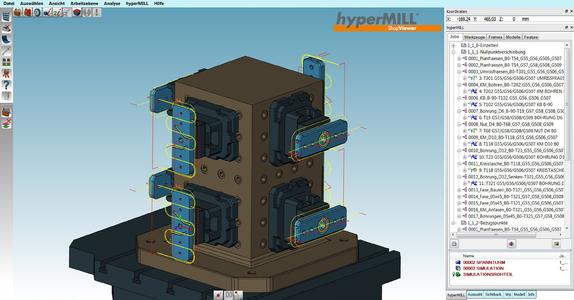 The hyperMILL® ShopViewer ensures greater safety on the machine, Image source: OPEN MIND