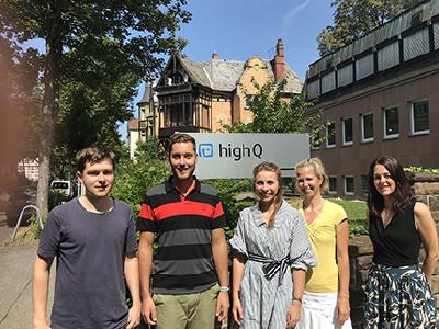 Bild: Oliver Brügner, Nico Buchmüller, Kathrin Adler, Insa Räuber, Raphaela Herrmann (v.l.n.r.)