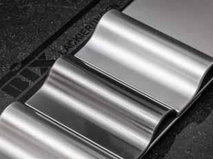 Chromeffektlackierungen auf einem Kunststoffbauteil: Die Qualität der Beschichtung entspricht funktionell und optisch dem galvanischen Verchromen. Foto: Bix Beschichtungen GmbH