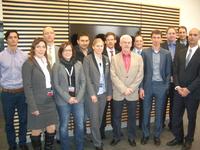 Kick-off in Garching: Die Projektpartner des MAI Carbon-Projektes MAI Pop trafen sich zum Start ihrer Arbeit, die sich mit der verschnittarmen Produktion von CFK-Preforms beschäftigt