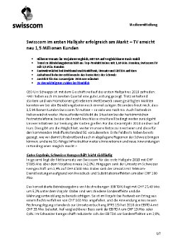 Swisscom im ersten Halbjahr erfolgreich am Markt – TV erreicht neu 1,5 Millionen Kunden.pdf