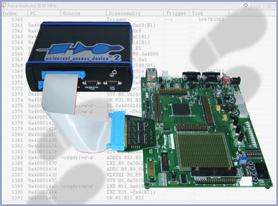 Universal Debug Engine 2.4.12. unterstützt Programm-Trace unter Verwendung der Nexus-Schnittstelle