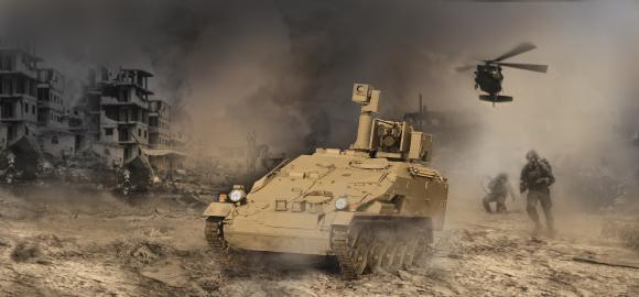 Rheinmetall Wiesel Wingman Combat