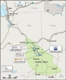 Abbildung 1 - Projektstandort von Utah Brine Corporation