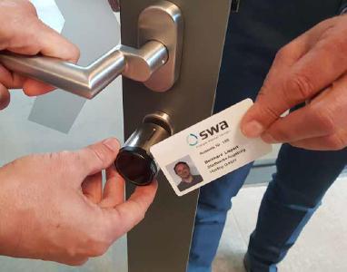 Einmal täglich Zutrittsrechte tanken