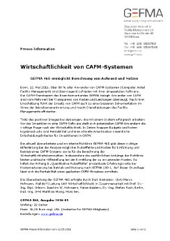Presse-Info GEFMA 460 Wirtschaftlichkeit von CAFM-Systemen.pdf