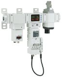 Das neue Air Management System in den Anschlussgrößen ¼ bis 1 Zoll von SMC aus Regler, Hub und Abschaltventil bietet dank umfangreicher Überwachung von Druck, Temperatur und Durchfluss ein Einsparpotenzial von bis zu 62 % beim Druckluftverbrauch. Foto: SMC Deutschland GmbH