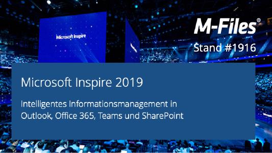 M-Files integriert sich nahtlos in Office 365, Outlook, Teams und SharePoint Online