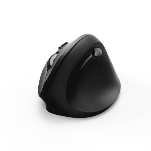 Hama Vertikale, ergonomische Funkmaus "EMW-500", 6 Tasten, Schwarz