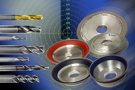 Winterthur Technology has developed the new NaxoFluteMAX Grinding Wheels for the rapid machining of tools with grooves of up to eight millimeters in depth. The outstanding characteristic of these wheels is their highly improved hybrid bonding,Photo: Winterthur Technology