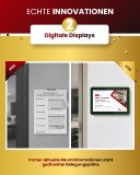 Mit Einführung der digitalen Displays konnten in vielen Unternehmen plötzlich die umständlichen, manuellen Prozesse von Terminbelegung ausdrucken und an Konferenzräumen anbringen, komplett abgeschafft werden. Belegungsdaten wurden jetzt vollkommen automatisiert aus raum]für[raum auf die digitalen Displays übertragen.