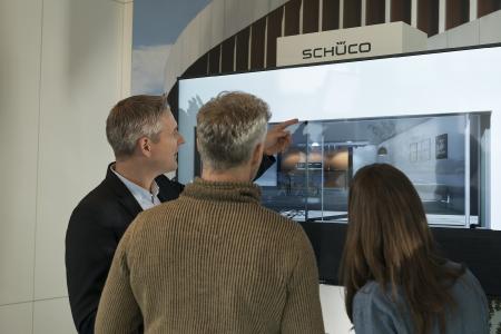Der Schüco Product Configurator veranschaulicht das Schüco Produktportfolio für Bauherren als personalisierte Systemlösung (Bild: Schüco International KG)