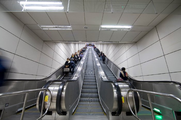 TKE Seoul Metro Line 9 Escalators.jpg