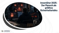 Innentäter 2025: Bitkom-Rekordschaden von 289 Mrd. Euro – und warum der Mensch das größte Sicherheitsrisiko bleibt. 87 Prozent aller deutschen Unternehmen wurden 2025 angegriffen. Doch interne Täter bleiben der unterschätzte Risikofaktor. Validato zeigt, wie systematische Background Checks und Re-Screenings die Angriffsfläche messbar reduzieren.