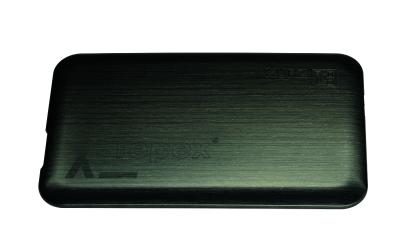 A composite component produced and decorated by means of the Kurz in-mold process