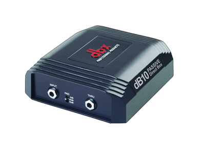 dbx dB 10 / dB 12 - Professionelle DI Boxen