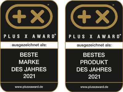Die brainLight GmbH wurde im April 2021 mit den Plus X Award-Siegeln Beste Marke und Bestes Produkt gekürt