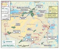 Explorationsprojekte von Greenridge in der Region des Athabasca-Beckens