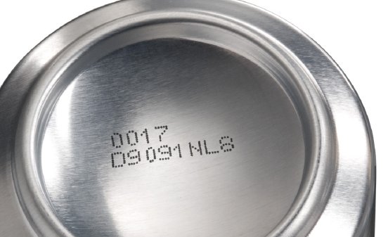 Videojet CIJ code on aluminum.jpg