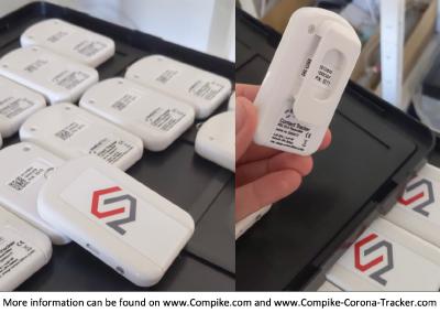 Compike Social Distance Tracker Hardware