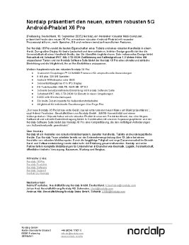 Nordalp X6 Pro press-release, 2025-09-10 DE.pdf