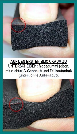 REXIO-Praxistipp: Moosgummi oder Zellkautschuk – welche Dichtung eignet  sich wofür am besten?, REXIO GmbH Co. KG, Story - PresseBox
