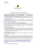 [PDF] Pressemitteilung: Aurania kündigt Veranstaltungen während der PDAC 2024 an
