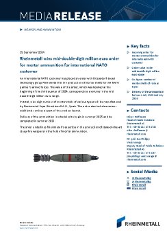 2024-09-25 Rheinmetall wins order for mortar ammunition for international NATO customer.pdf