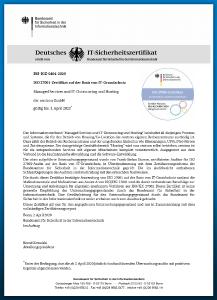 Die centron GmbH hat die Zertifizierung nach ISO 27001 erfolgreich abgeschlossen