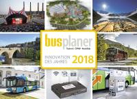 busplaner Innovationspreis 2018: Die Gewinner
