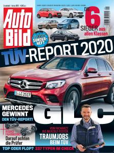 Titelseite AutoBild TÜV-Report 2020