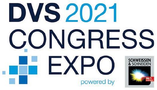 Das Logo zur Veranstaltung DVS CONGRESS 2021 + EXPO / Quelle: DVS